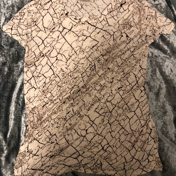 Bcbg marble crackle shirt - Picture 3 of 3